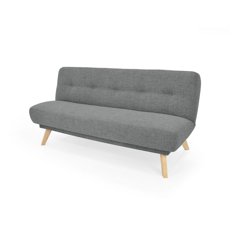 MICA - Sofá Cama Moderno en Poliéster 3 Puestos Croacia 182 x 85 x 45 cm Mica