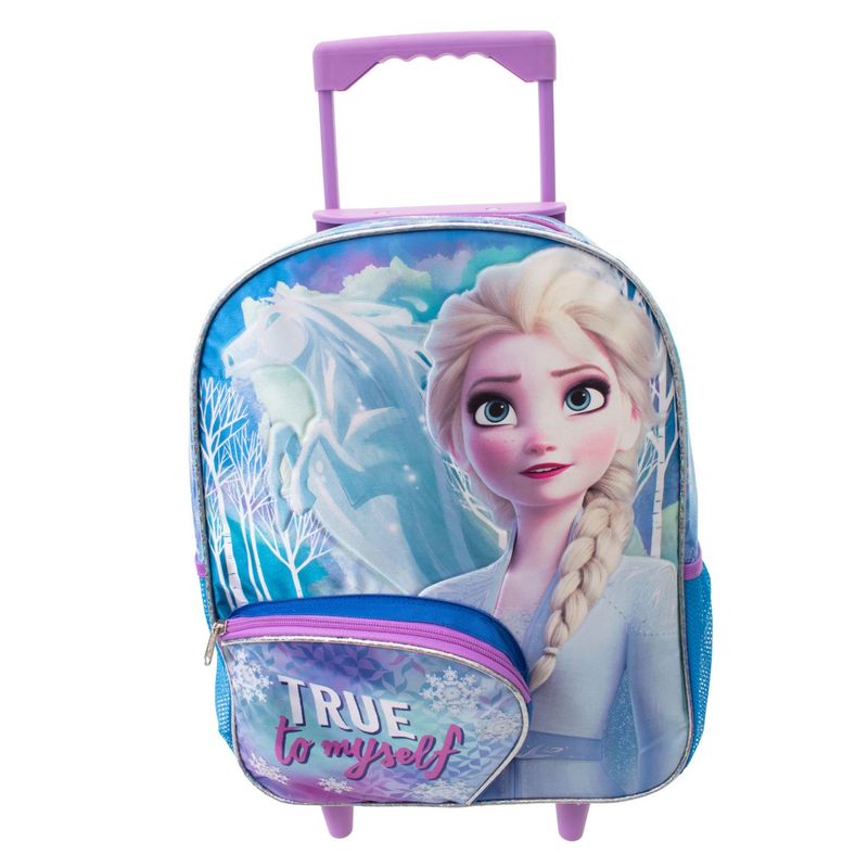DISNEY - Maleta escola con ruedas para niños Frozen