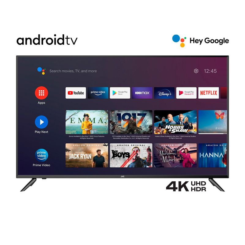 JVC - Televisor JVC 50 Pulgadas LED 4K HDR Smart TV