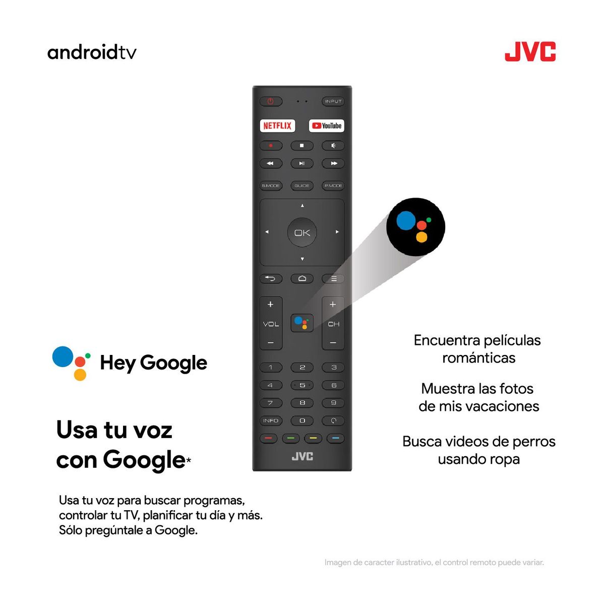 JVC - Televisor JVC 58 Pulgadas LED 4K HDR Smart TV