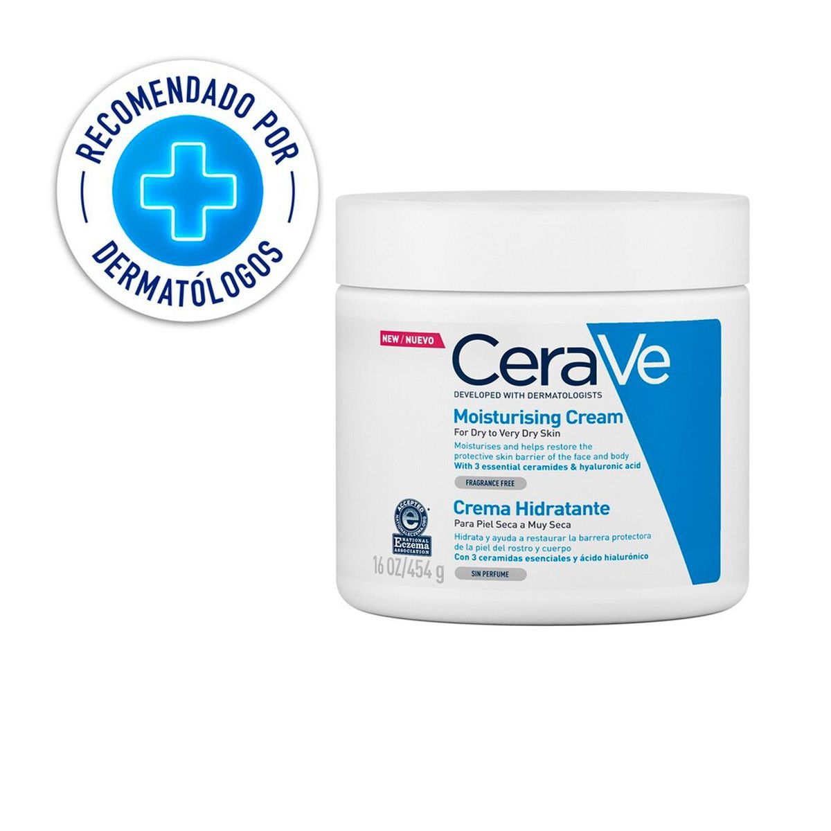 CERAVE - Hidratante Corporal Cerave para Piel Sensible 16 oz