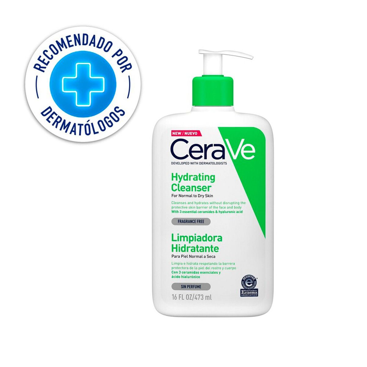 CERAVE - Limpiador Hidratante CeraVe 473 ml