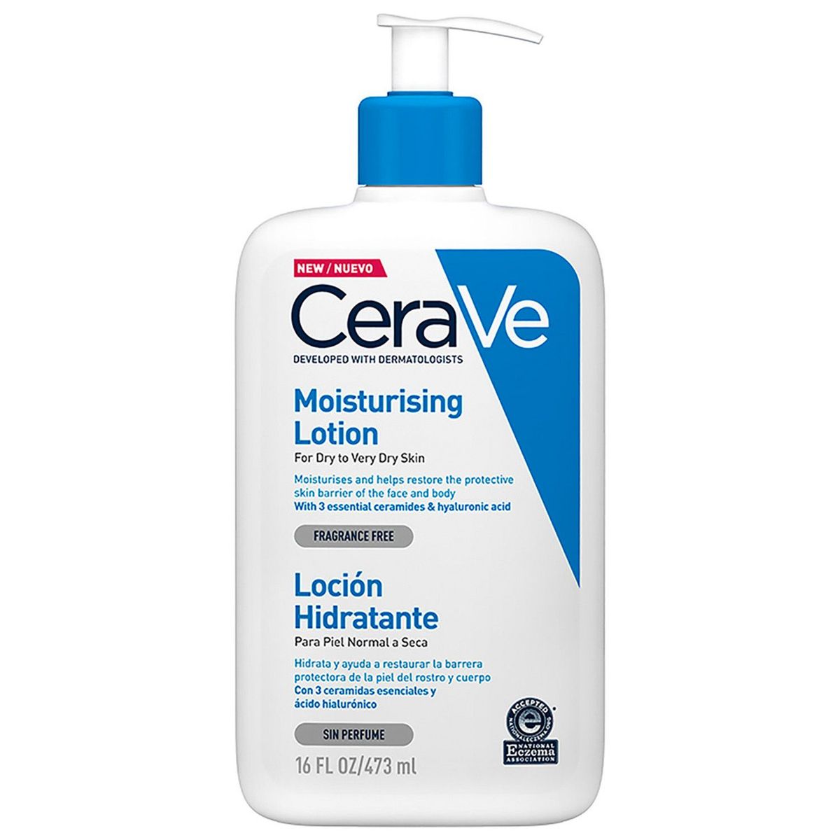 CERAVE - Loción Hidratante CeraVe Piel Normal a Seca 473 ml