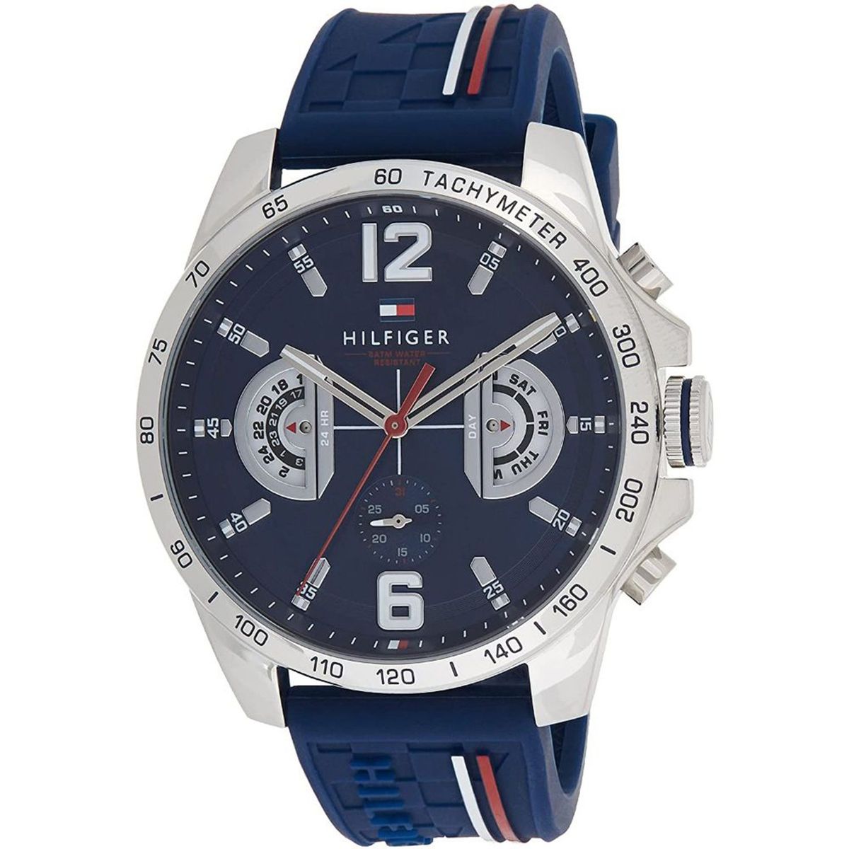 TOMMY HILFIGER - Reloj Tommy Hilfiger para Hombre 1791476 . Reloj Análogo Silicona Azul