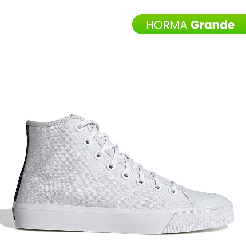 ADIDAS ORIGINALS - Tenis Moda Adidas Originals Nizza Hi Hombre Horma Grande