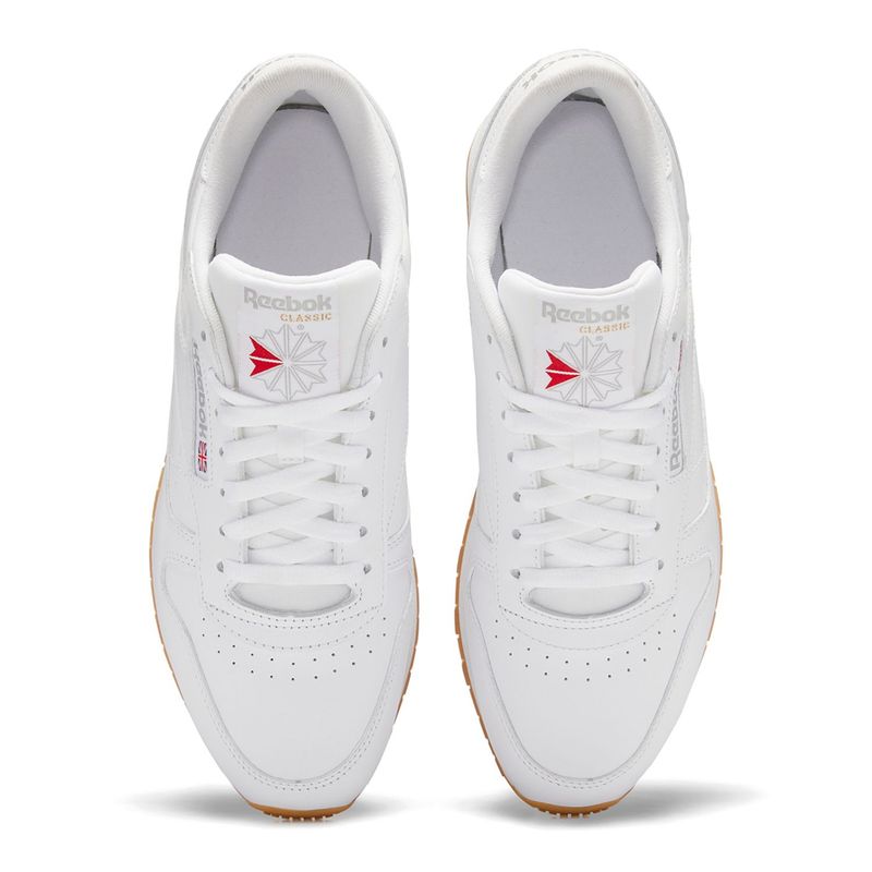 Tenis Reebok Hombre Classic Leather Tenis blancos Reebok