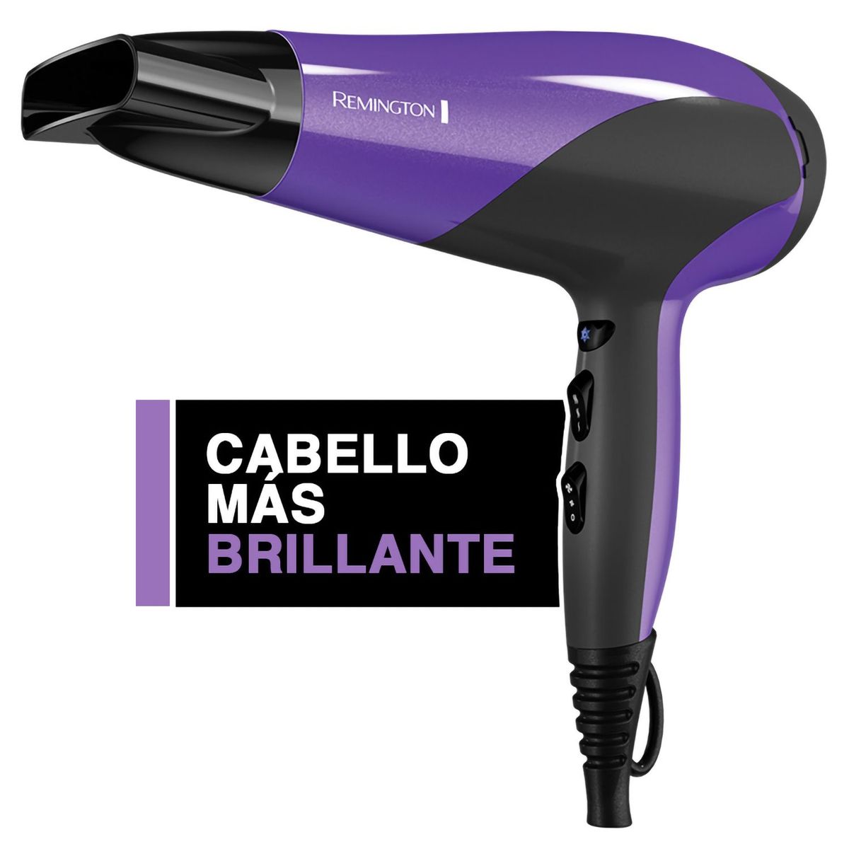 REMINGTON - Secador de cabello REMINGTON D3190 Número de velocidades 2