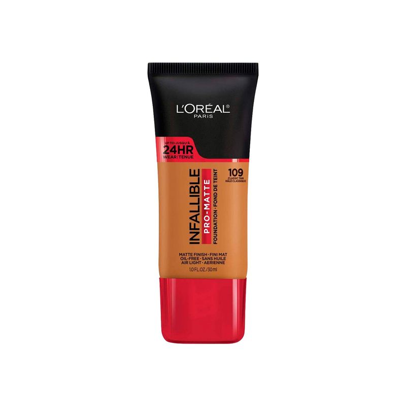 LOREAL PARIS - Base Líquida Pro Matte Infallible  Loreal 30 ml