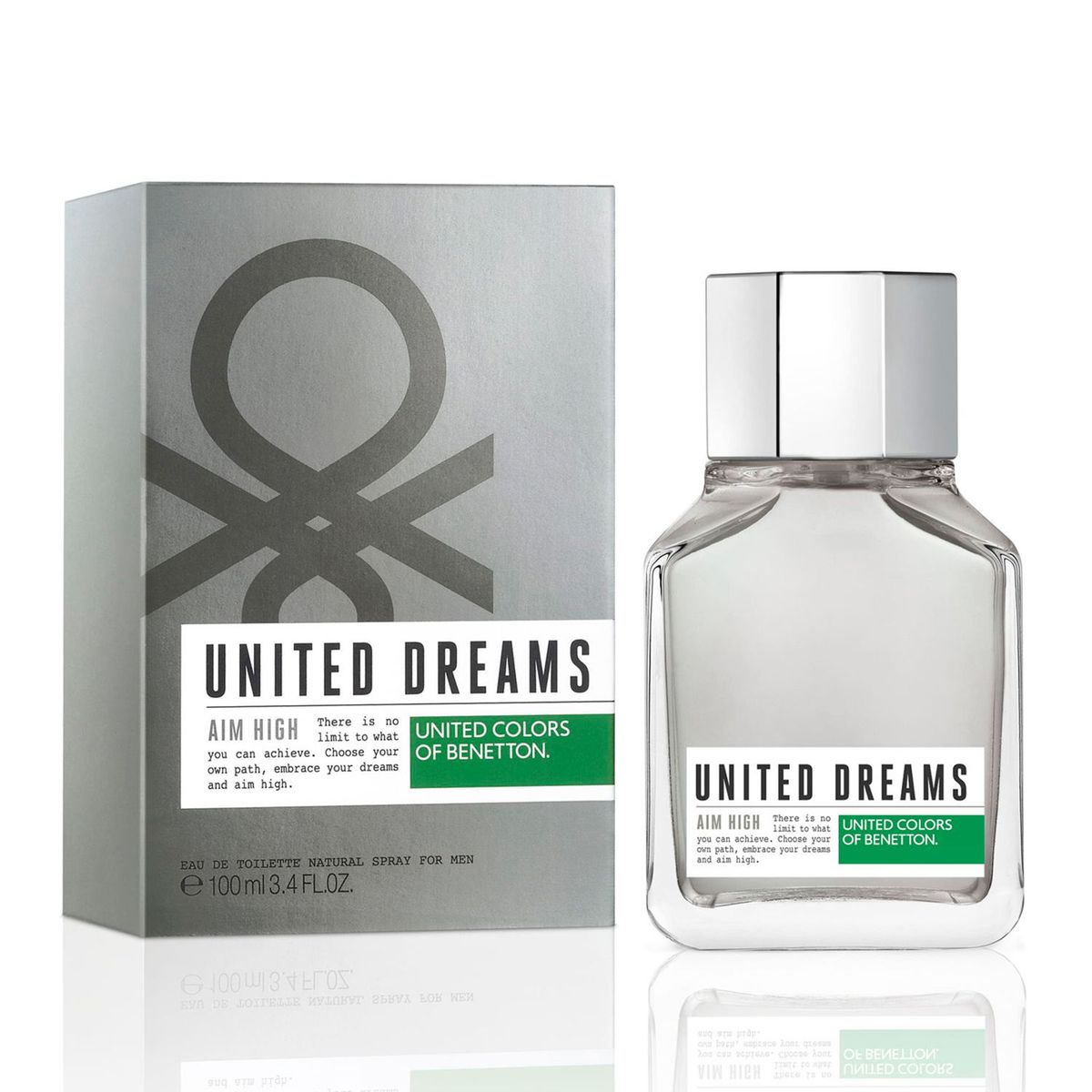 BENETTON - Perfume Benetton United Dreams Aim High Hombre 100 ml Eau de toilette 