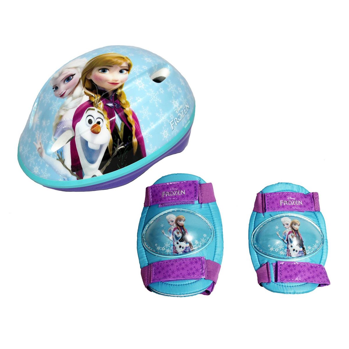 DISNEY - Set Casco Protección Frozen TM (55cm a 57cm)