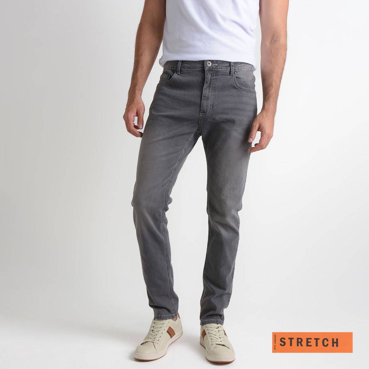 UNIVERSITY CLUB - Jean 5 Bolsillos para Hombre Skinny University Club