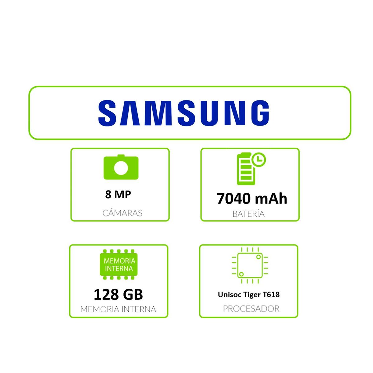 SAMSUNG - Tablet Samsung Galaxy Tab A8 WIFI 10.5 Pulgadas 128GB