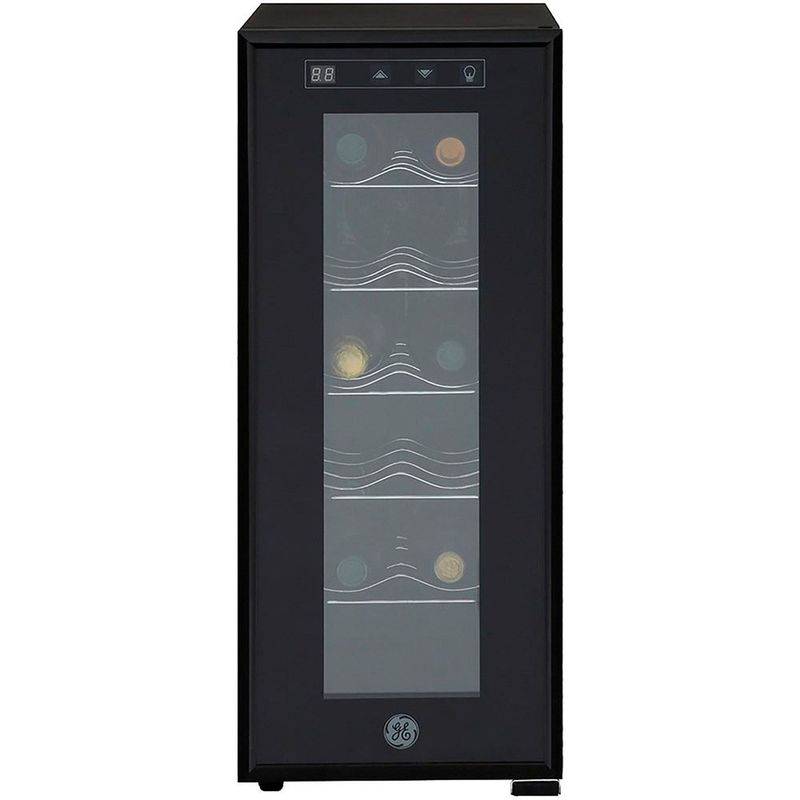 GENERAL ELECTRIC - Cava de vinos GE Appliances 12 botellas negra GW12XDBB