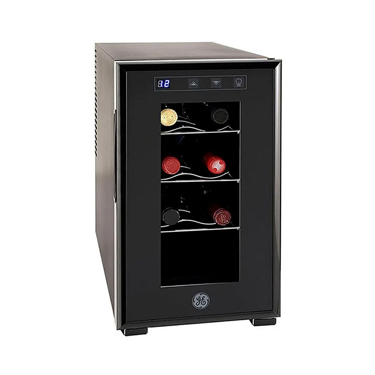 GENERAL ELECTRIC - Cava de vino GE Appliances 8 botellas negra GW8XDBB