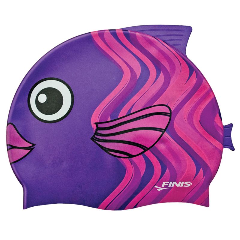 FINIS - Gorro silicona animales pez coral rosa