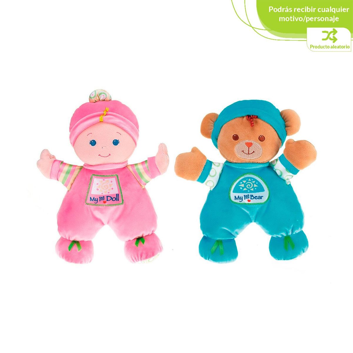 FISHER - Juguete de bebé Fisher Price Mi Primera Muñeca Surido: Producto Aleatorio