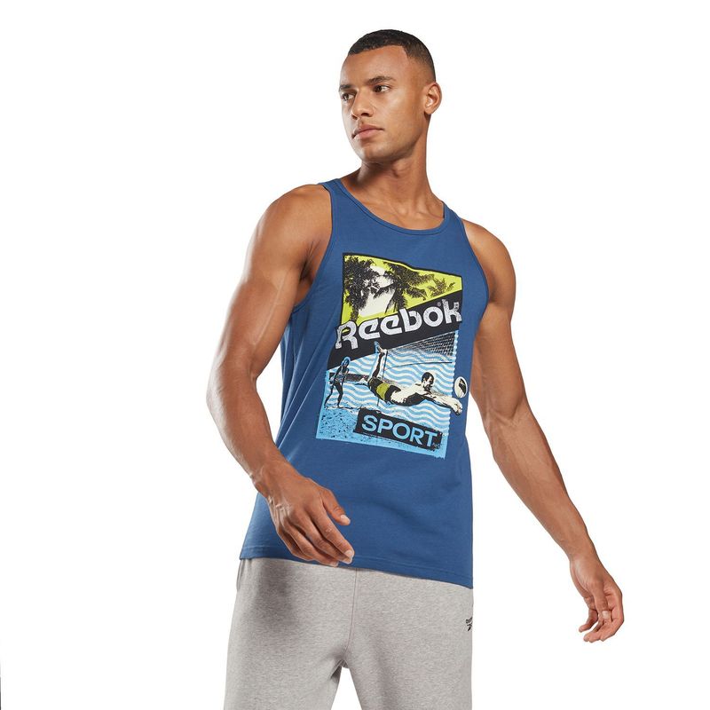 REEBOK - Camiseta deportiva Reebok Hombre