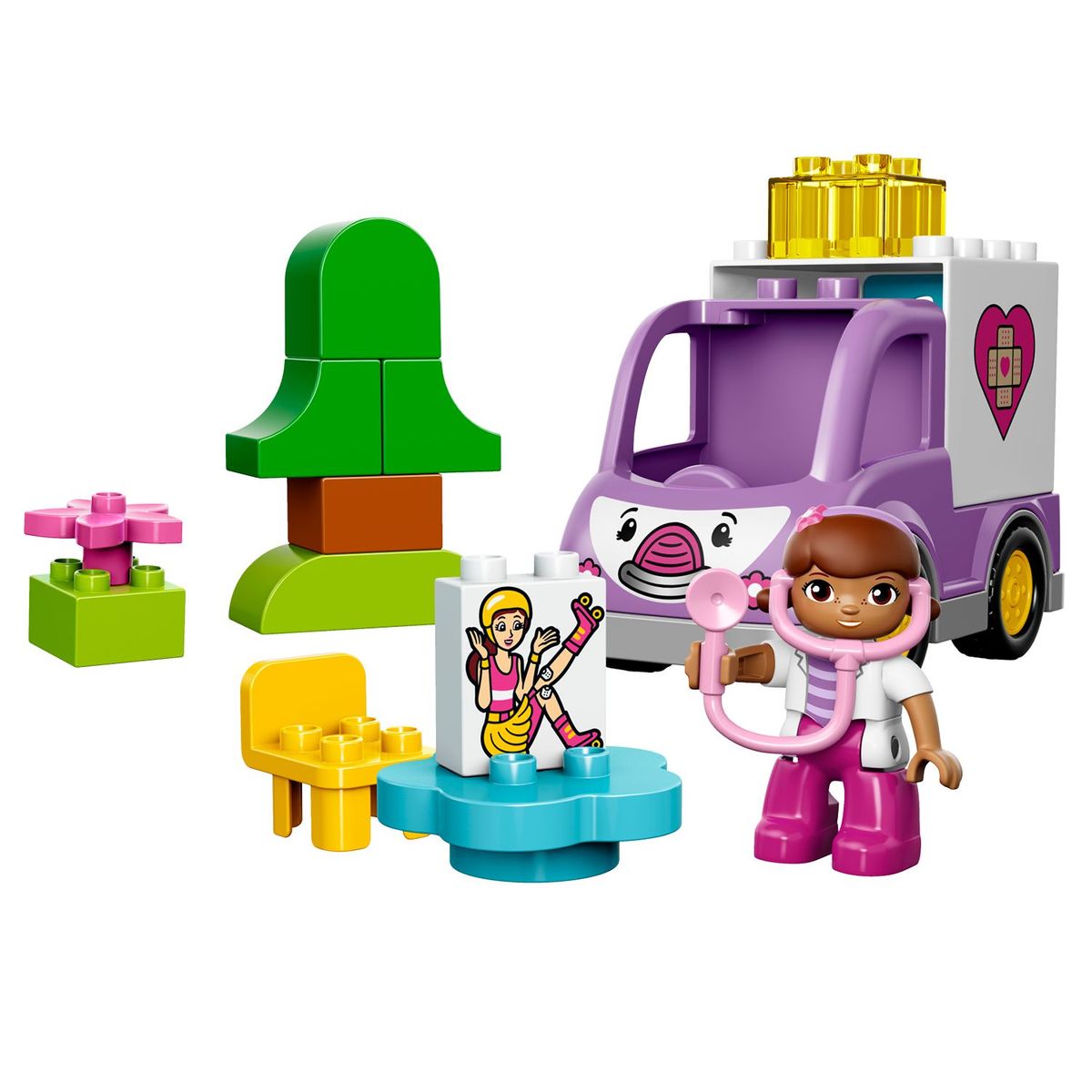 LEGO - Lego Duplo Ambulancia Doc Juguetes 