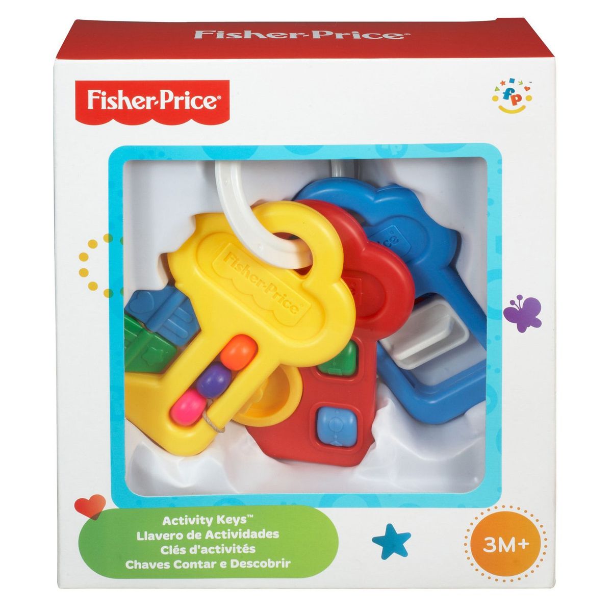 FISHER PRICE - Fisher-Price: Llavero de Actividades 