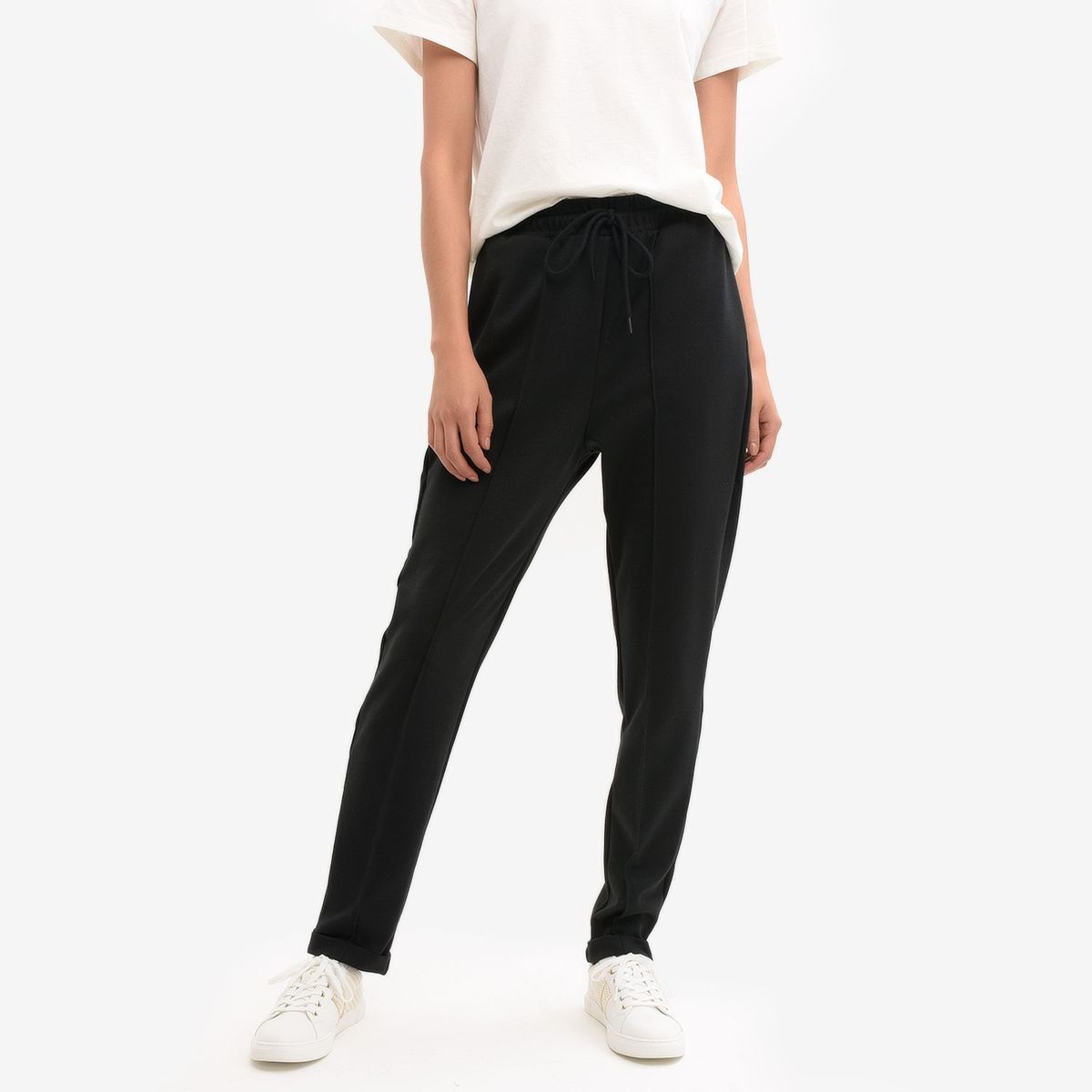 NEWBOAT - Pantalón Poliéster Mujer Jogger Medio Newboat