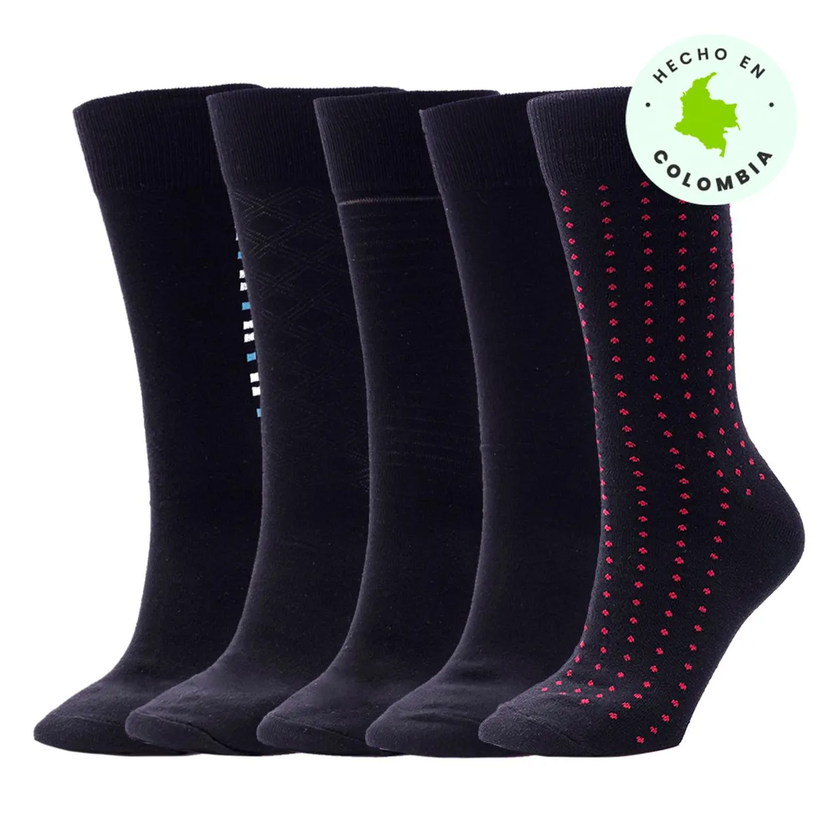 BASEMENT - Medias Hombre Largo Basement Pack de 5