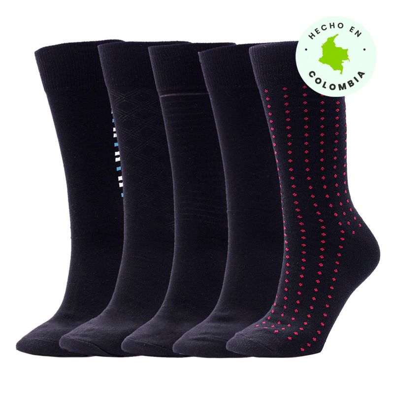 BASEMENT - Medias Hombre Largo Basement Pack de 5