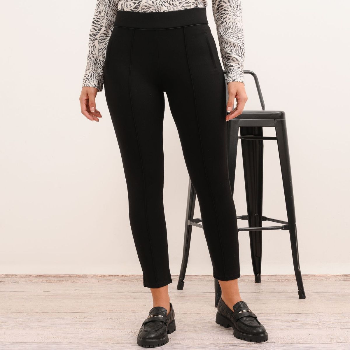 APOLOGY - Leggings Skinny Mujer Tiro alto Apology