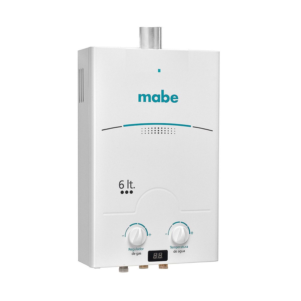 MABE - Calentador de Tiro Forzado Mabe 6L Blanco CMD6TFBC