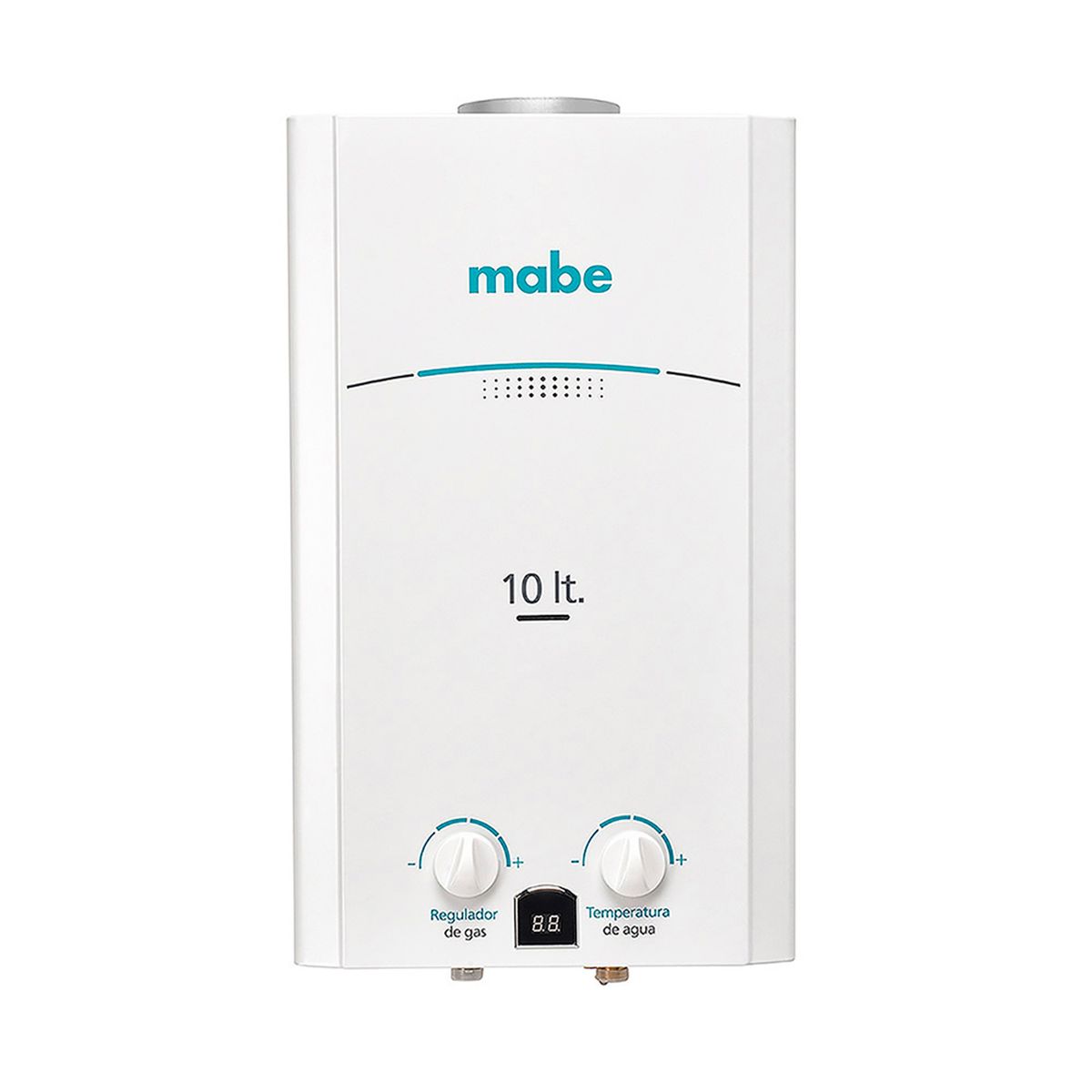 MABE - Calentador de Tiro Natural Mabe 10L Blanco CMP10TNBC