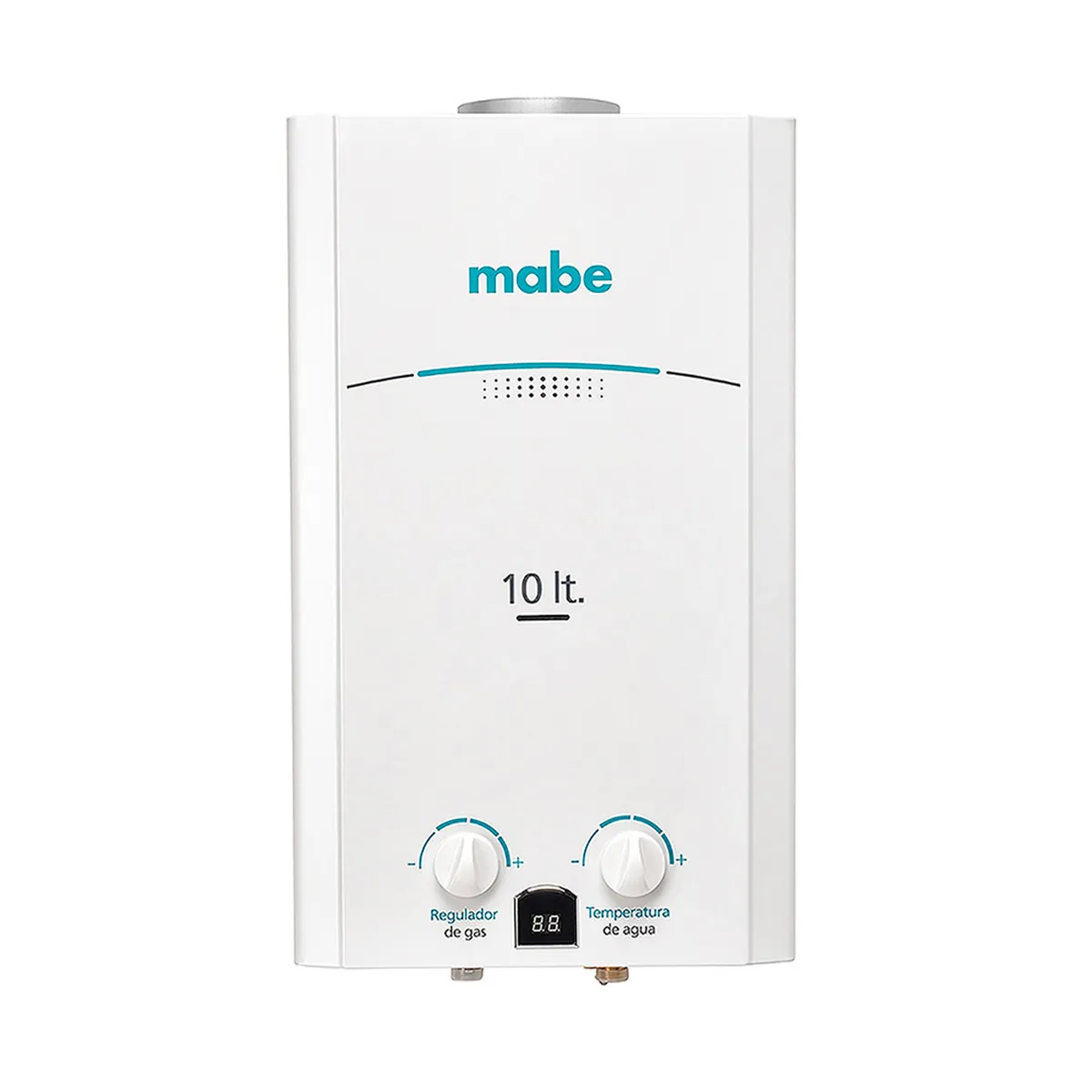MABE - Calentador de Tiro Natural Mabe 10L Blanco CMP10TNBC