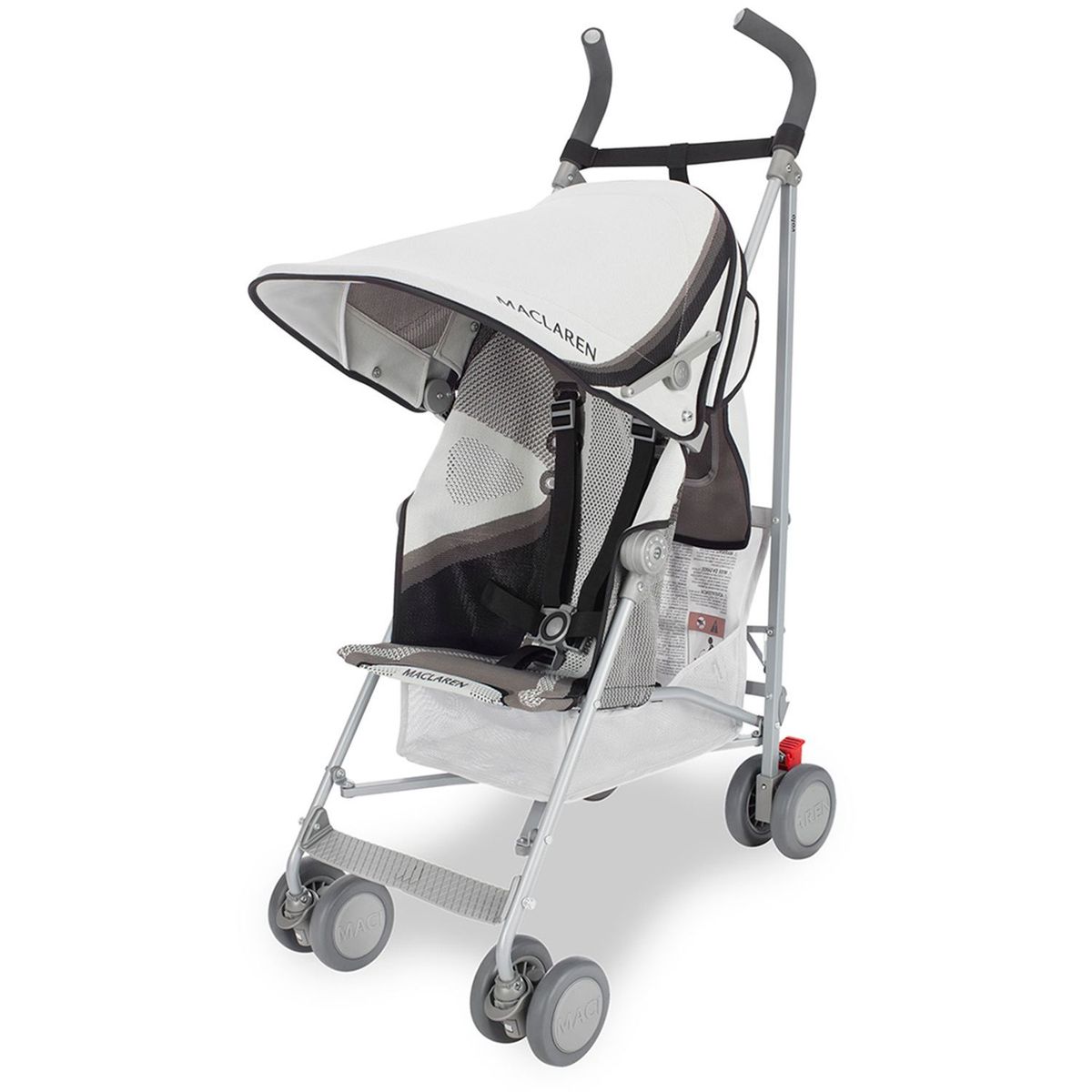 MACLAREN - Coche Paseador Wing Knit Negro Maclaren