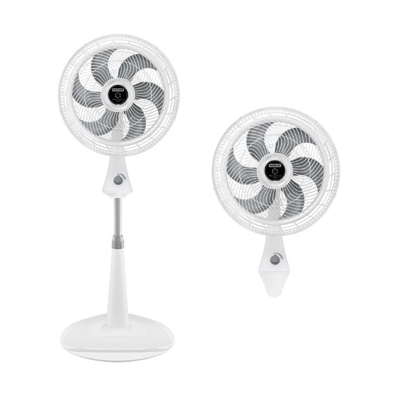 SAMURAI - Ventilador de Pared Samurai Silence Force Plus Blanco 3 Velocidades