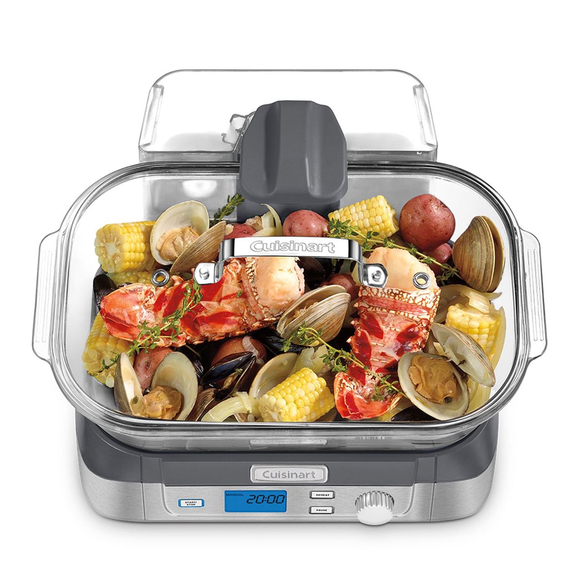 CUISINART - Vaporera Digital Cuisinart Super Steamer