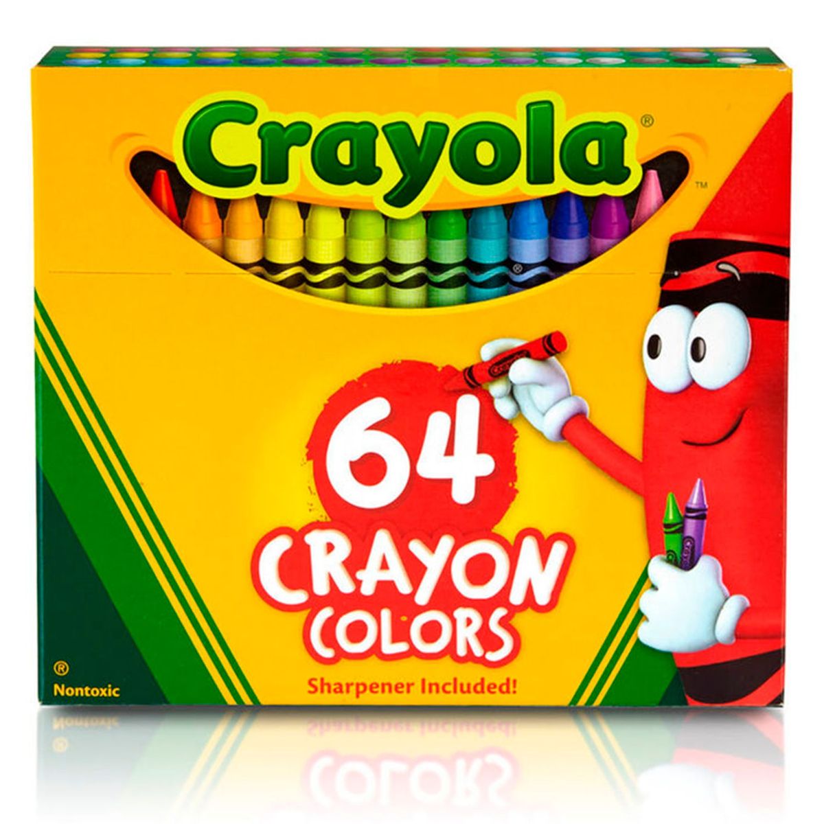 CRAYOLA - Set de Útiles Crayones Estandar x64 Crayola