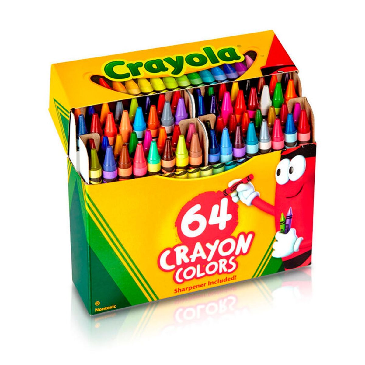 CRAYOLA - Set de Útiles Crayones Estandar x64 Crayola
