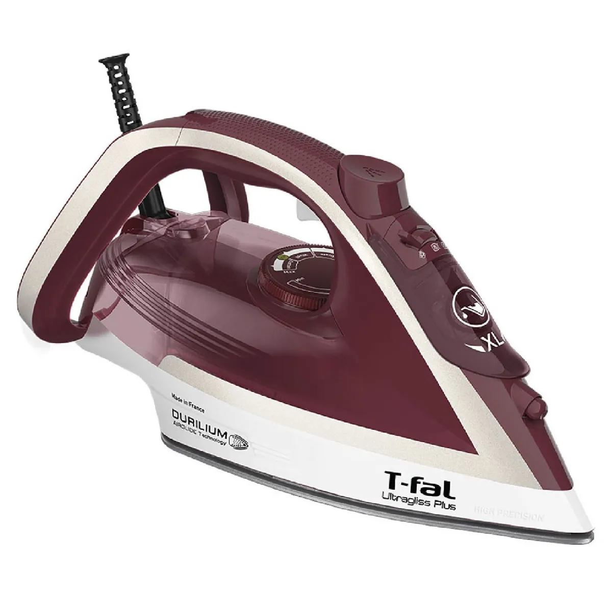 T-FAL - Plancha a Vapor T-fal Ultragliss Plus 1800W Antiadherente