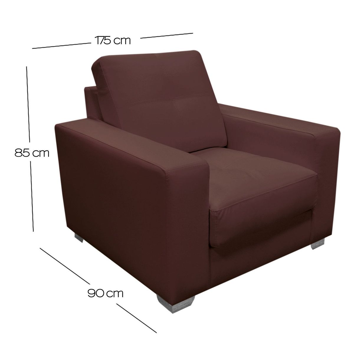 MICA - Poltrona cuerina Victoria