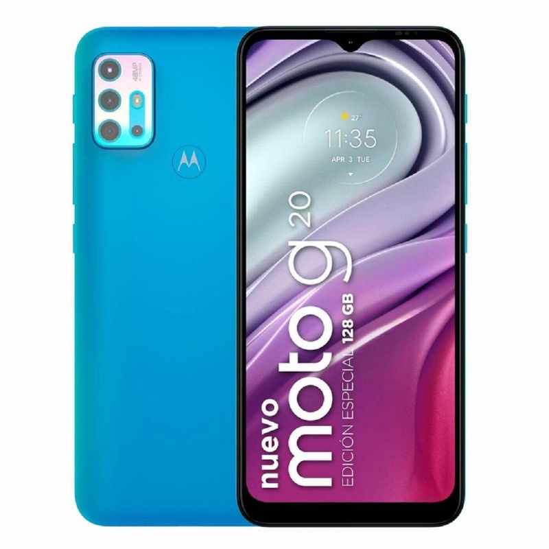 MOTOROLA - Celular Motorola G20 128gb Azul