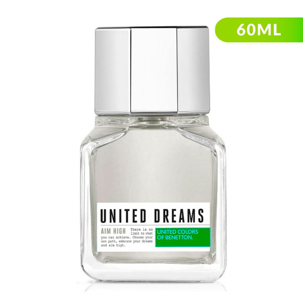 BENETTON - Perfume Benetton United Dreams Aim High Hombre 60 ml Eau de toilette 