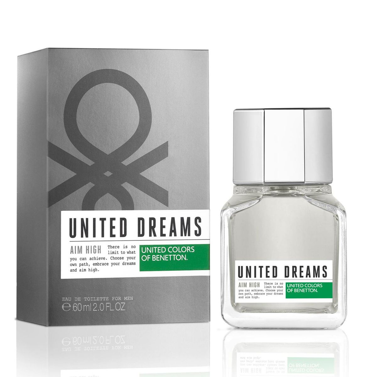BENETTON - Perfume Benetton United Dreams Aim High Hombre 60 ml Eau de toilette 