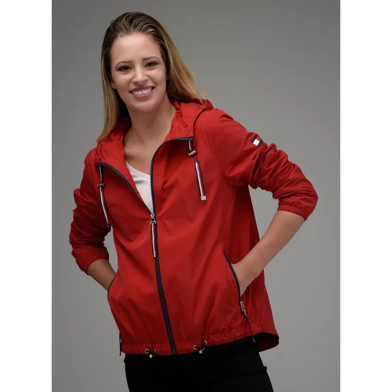 Chaqueta Tommy Roja Mujer Chaqueta Mujer Tommy Hilfiger TOMMY HILFIGER