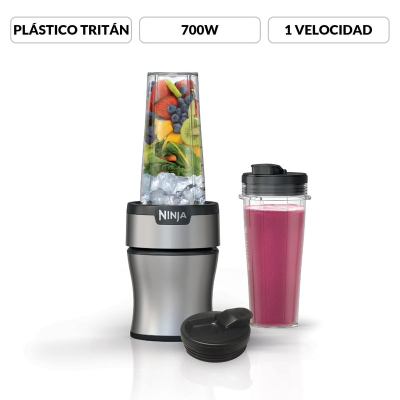 NINJA - Licuadora Personal Ninja Nutri-Blender 1 Velocidad 700W BN300