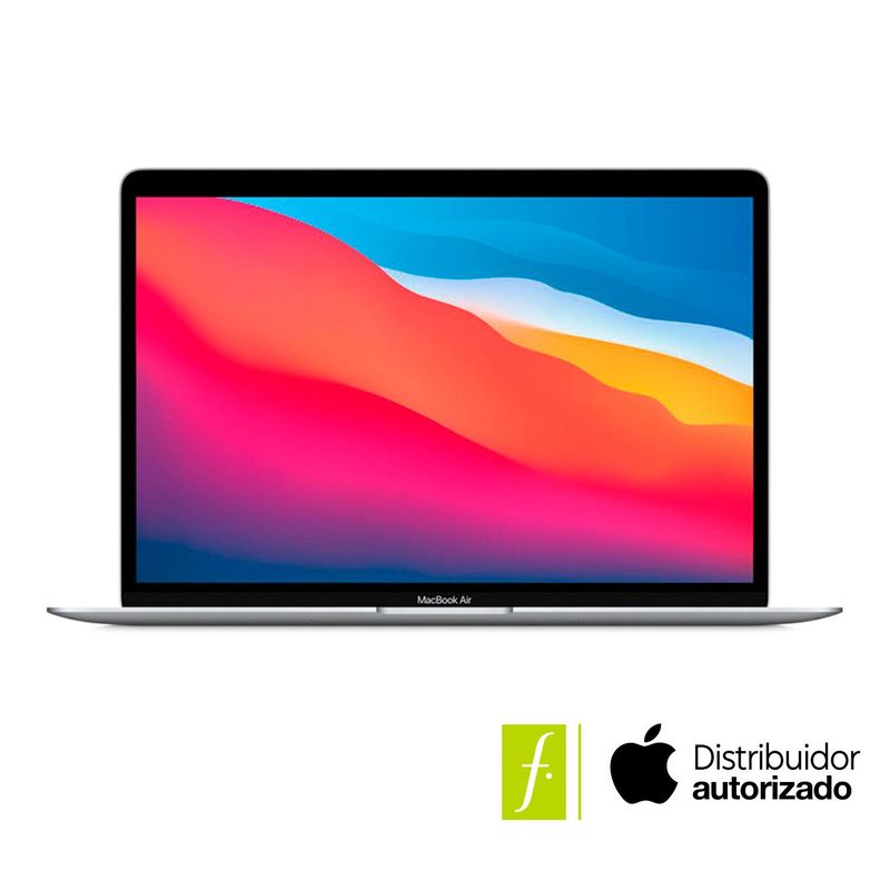 APPLE - MacBook Air Chip M1 CPU 8 Núcleos GPU 7 Núcleos 256GB SSD MGND3LA/A 13 Pulgadas