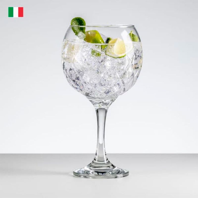 BORGONOVO - Copa de cristal Borgonovo: para coctelería 6 piezas
