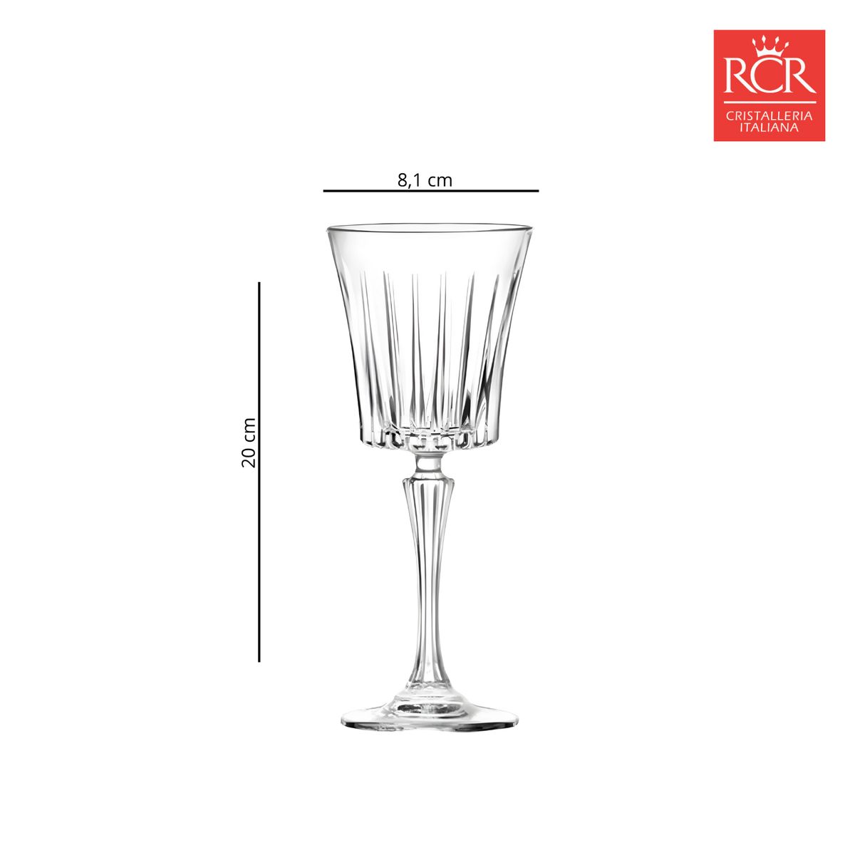 RCR - Copa de cristal RCR: para vino blanco 6 piezas