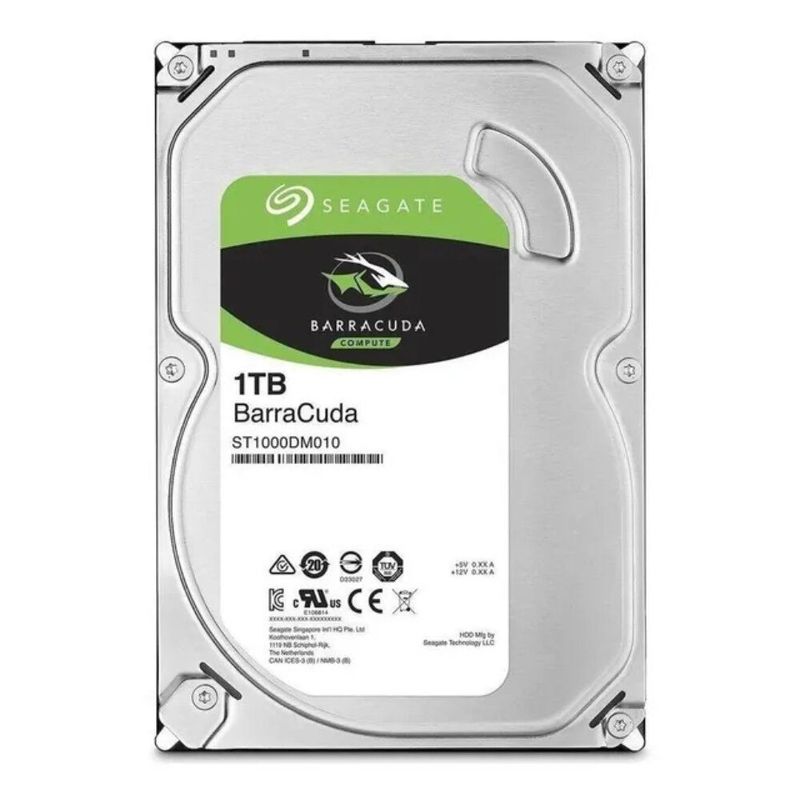 SEAGATE - Disco Duro Seagate 1tb Barracuda 3.5"