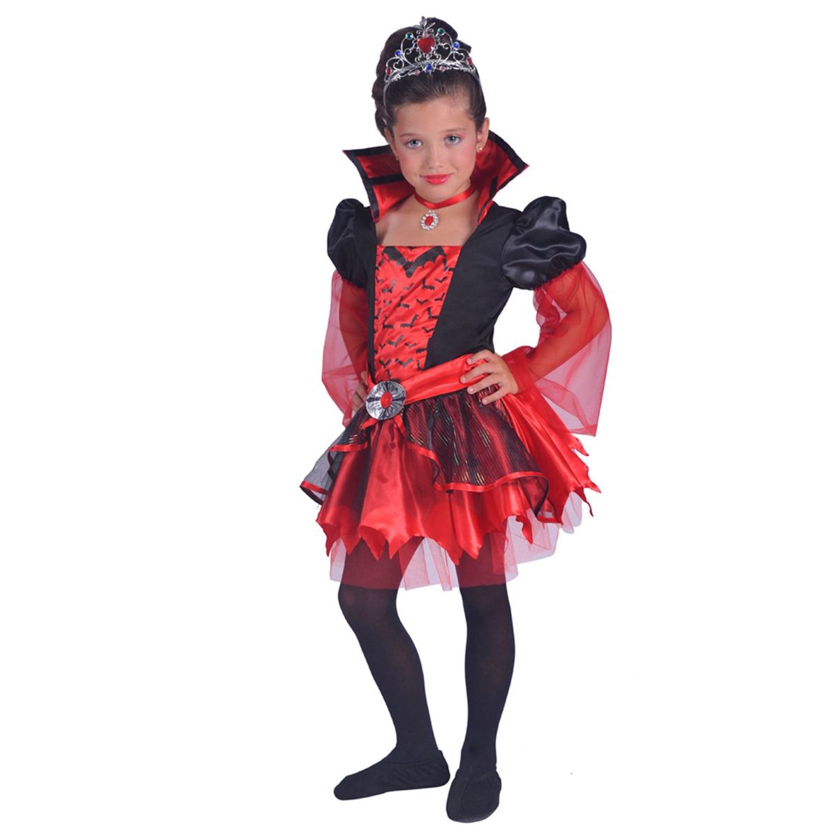 FANTASTIC NIGHT - Disfraz para Niña Princesa Vampiresa