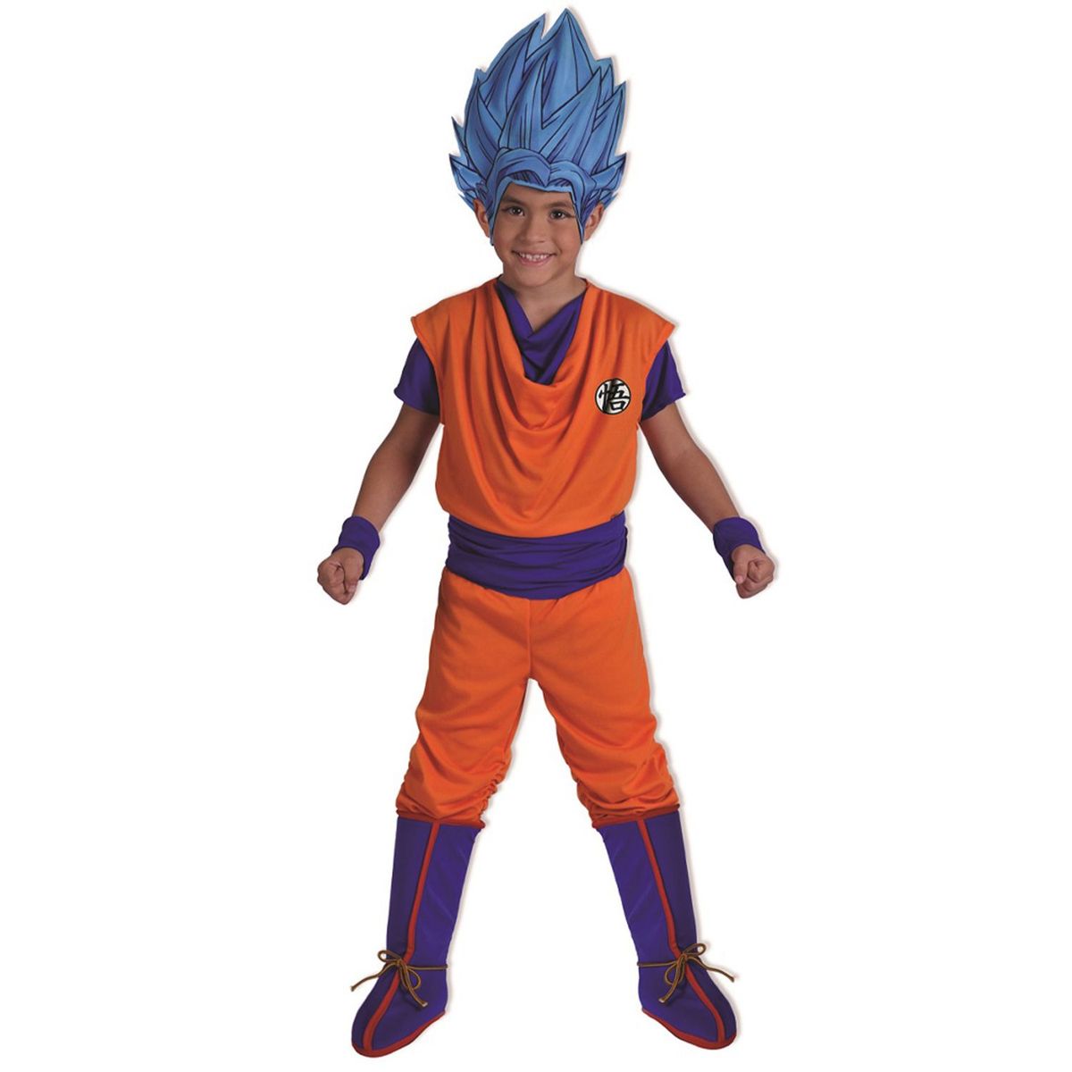 FANTASTIC NIGHT - Disfraz para niño Goku Dragon Ball anime Fantasía