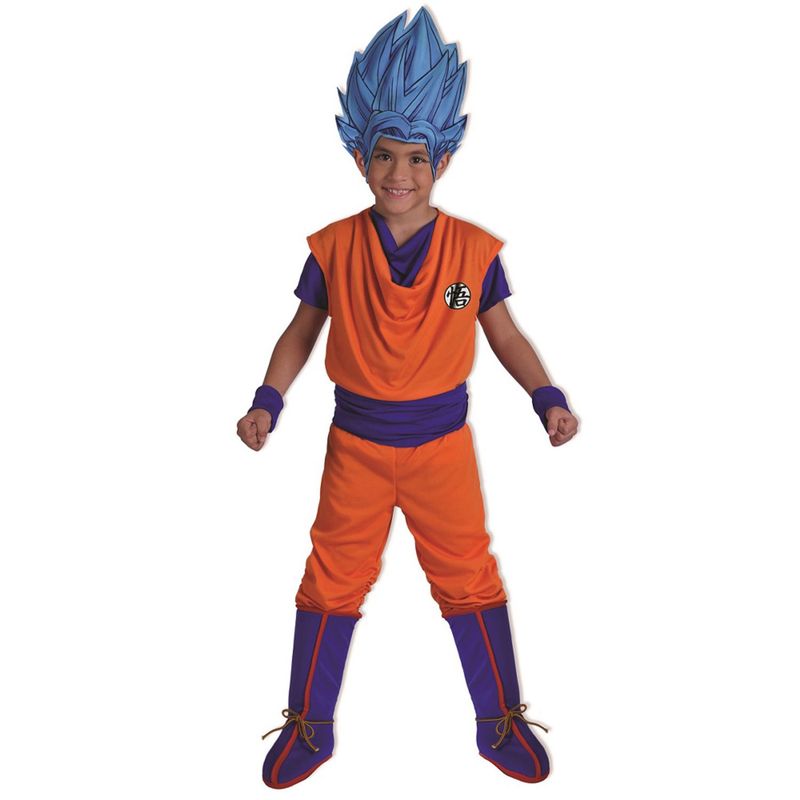 FANTASTIC NIGHT - Disfraz para niño Goku Dragon Ball anime Fantasía