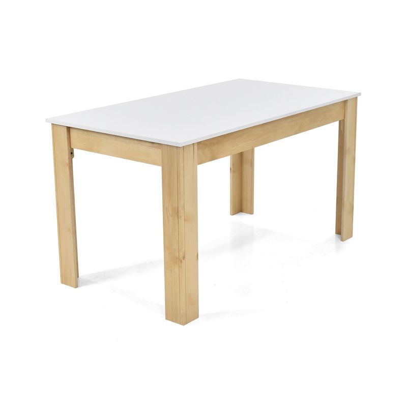 MICA - Mesa de Comedor Moderna para 6 personas en Aglomerado MDP Rectangular Mica